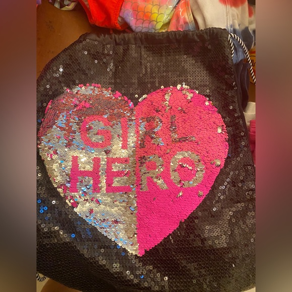 Justice Girl Hero flip sequins back back. - Picture 1 of 3